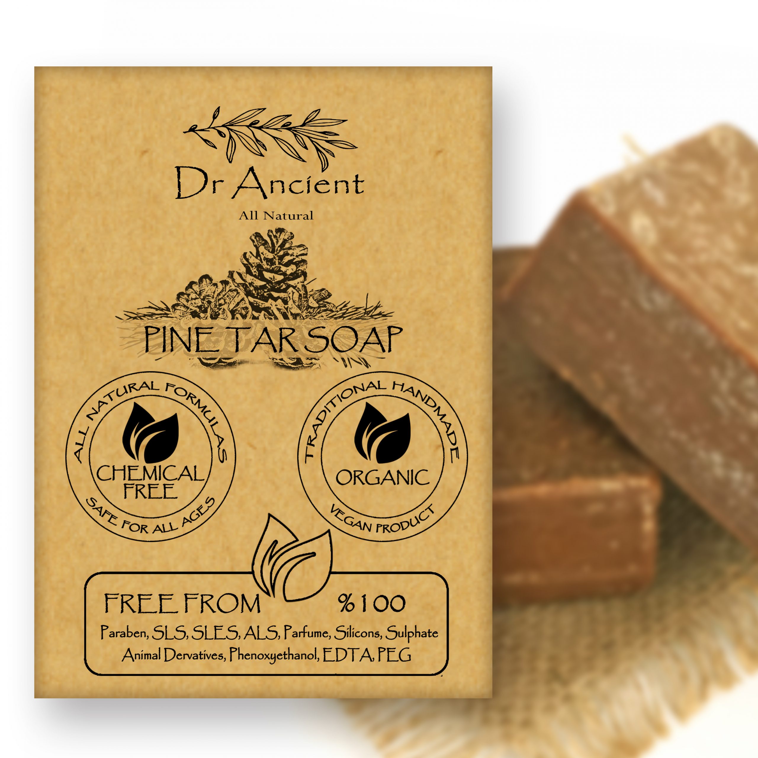 Pine Tar Soap – Trinity Hills Co